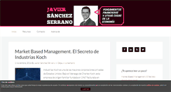 Desktop Screenshot of javiersanchezserrano.com